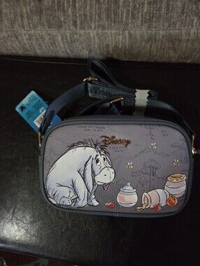 Wondapop Disney Eeyore Gray Crossbody Bag